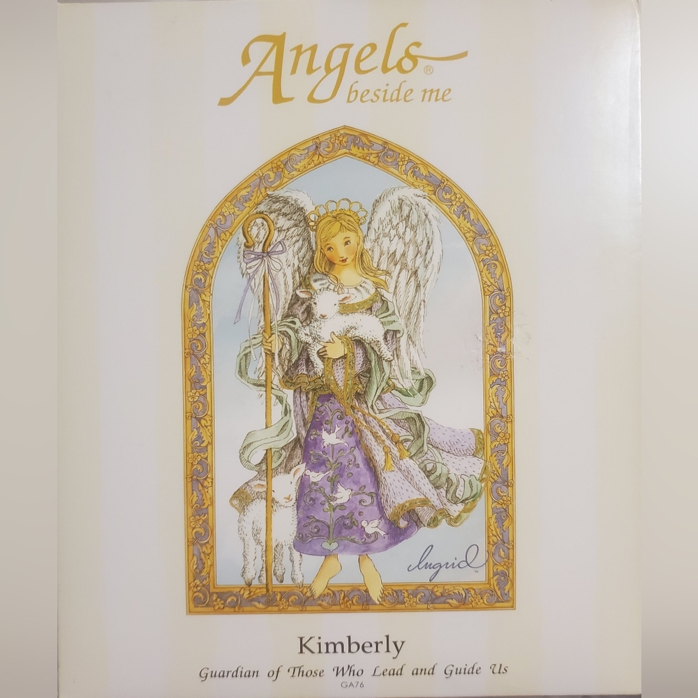 Angels beside me - "Kimberly." She is 5.5' tall.